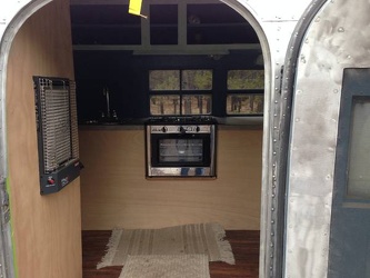 1950 SIlver Streak Clipper Oven