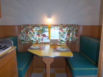 1956 Silver Streak Dinette