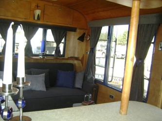 1953 Vagabond Model 31 Interior Front